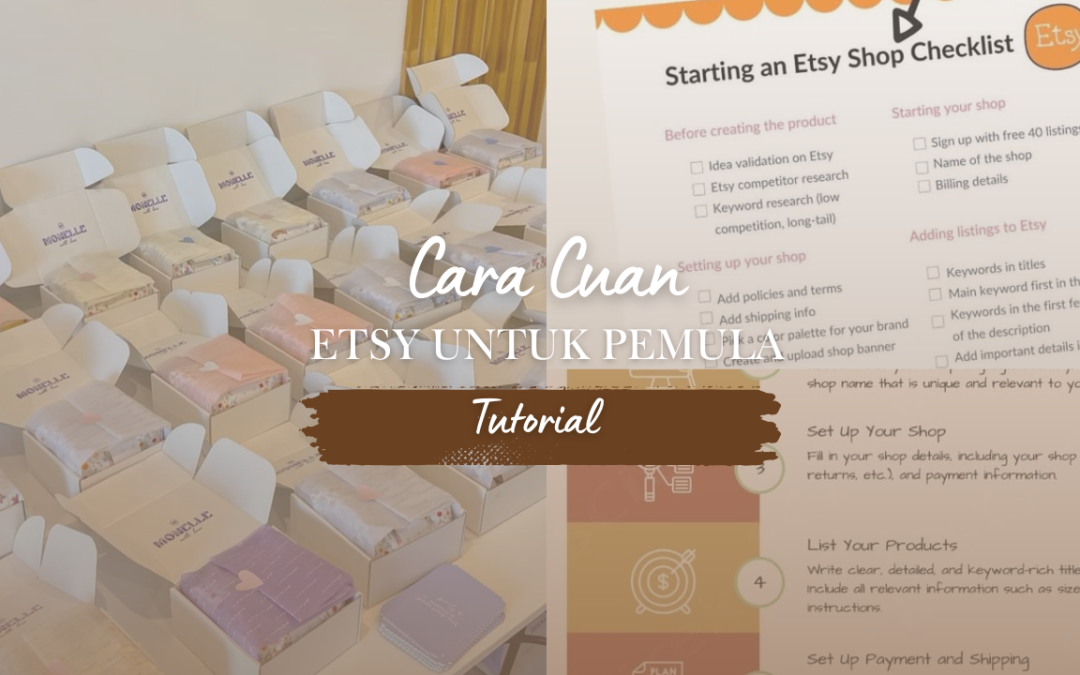 Cara Menghasilkan Uang dan Cuan dari Etsy untuk Pemula