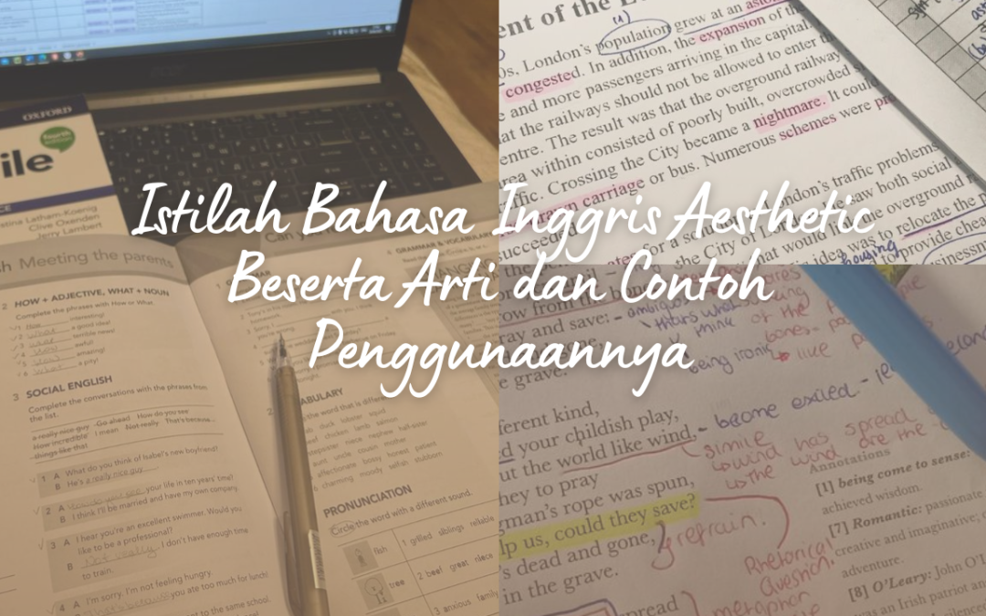 Istilah Bahasa Inggris Aesthetic Beserta Arti dan Contoh Penggunaannya