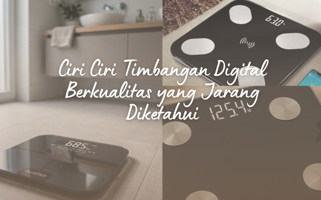 Ciri Ciri Timbangan Digital Berkualitas yang Jarang Diketahui